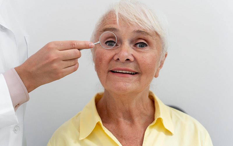 Cirurgia de blefaroplastia das pálpebras